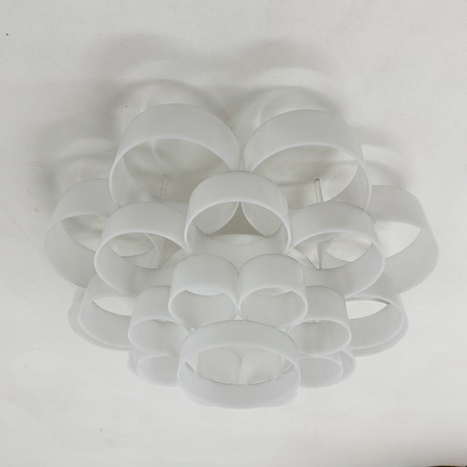 Mid - Century Design Ceiling Lamp Lucite Space Age, 1970s