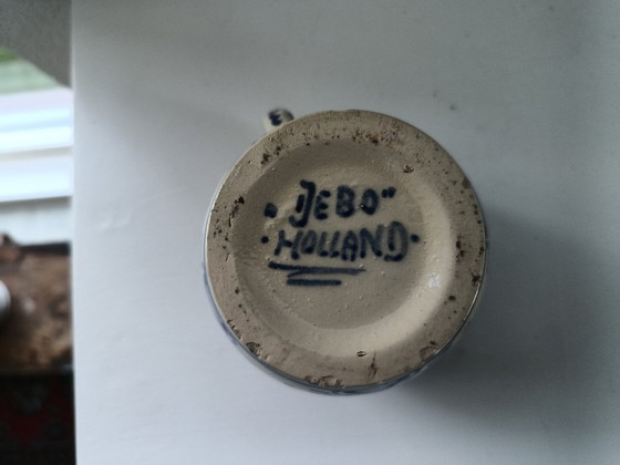 Image 1 of Jarra pequeña de barro Debo Workum (De Boer)