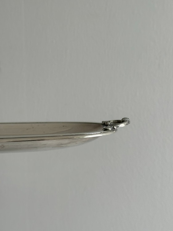 Image 1 of Small antique silver plated tray