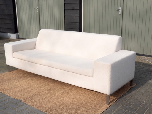 Güeldres 7610 | Sofá de diseño de 3 plazas crema | Jan des Bouvrie