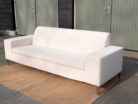 Image 1 of Güeldres 7610 | Sofá de diseño de 3 plazas crema | Jan des Bouvrie