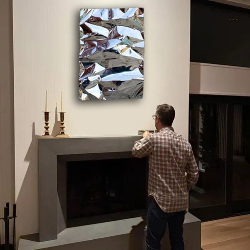  "Waves in silver" Premium design