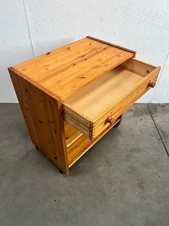 Image 1 of Vintage Audio Furniture, Cabinet, Pin, Pull-out Leaf, 1970's / 1980's