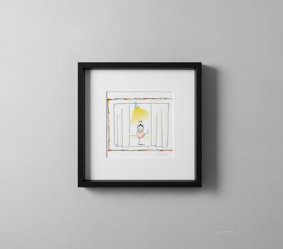 Image 1 of Schlote, Wilhelm - Ballerine sous les projecteurs - Giclée - signé à la main