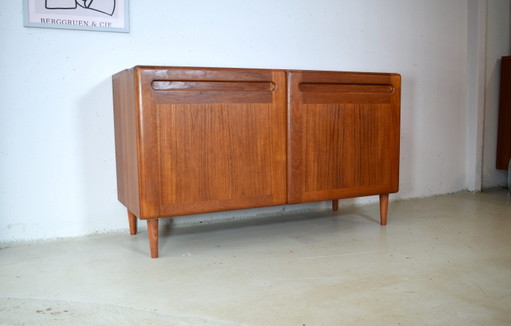 Credenza danese in teak, cassettiera vintage, armadio – dressoirs, Wood