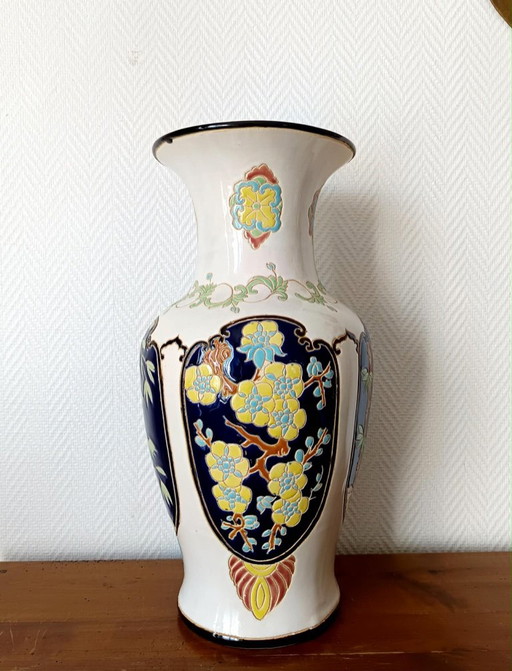 Large Japanese-style ceramic vase, 52cm – vazen