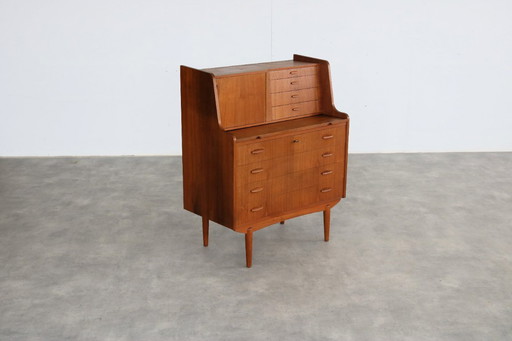 scrivania da scrivania danese vintage