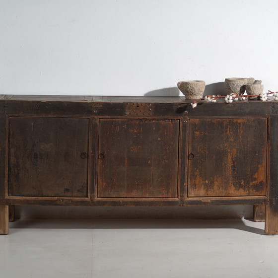 Antiek Chinees dressoir van massief hout – China, circa 1930 (photo 4 of 40)