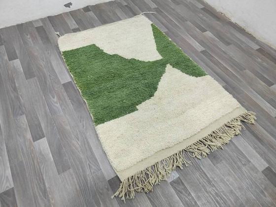 Alfombra mini hecha a mano 100cm×200cm – Wool, Modern (photo 4 of 11)