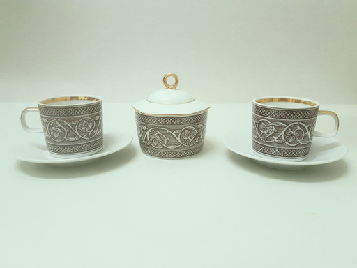 Simpatico set da caffè / disegnato da Jaroslav Ježek 