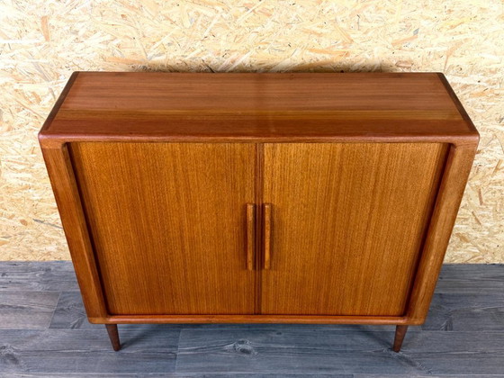 Image 1 of Teakhouten dressoir/credenza uit de jaren 60/70, Deens modern design, Denemarken