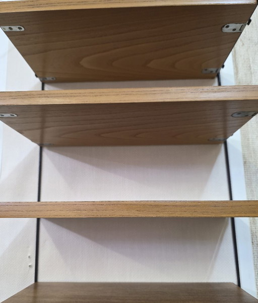 Étagère à cordes originale Nisse Strinning milieu du siècle années 50-60