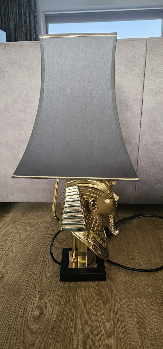Image 1 of Egyptian Pharaoh Tutankhamun table lamp
