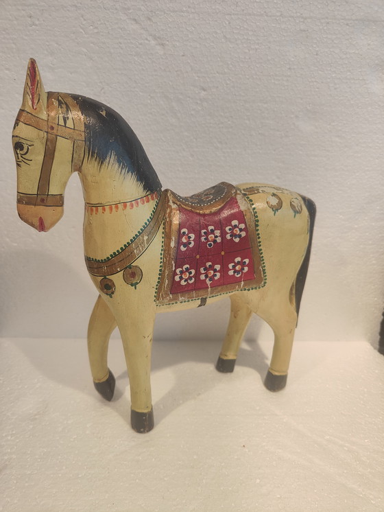 Image 1 of Antico cavallo indiano da sposa Ghodi, anni '30