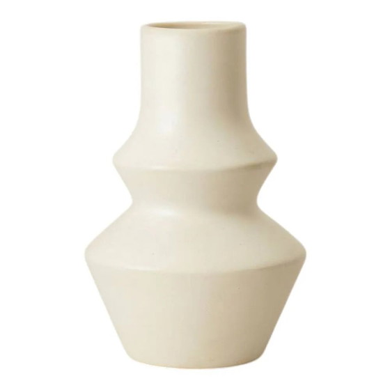 White ceramic vase – Porcelain (photo 3 of 3)
