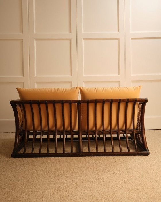 Image 1 of Bamboo sofa - Italy 1970s