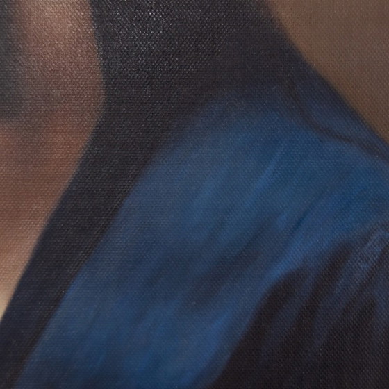 Image 1 of "Satellite of Love" oil on canvas