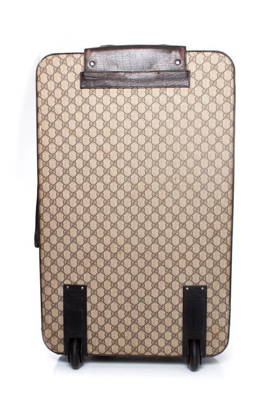 Image 1 of Gucci, GG-Canvas-Koffer in Braun