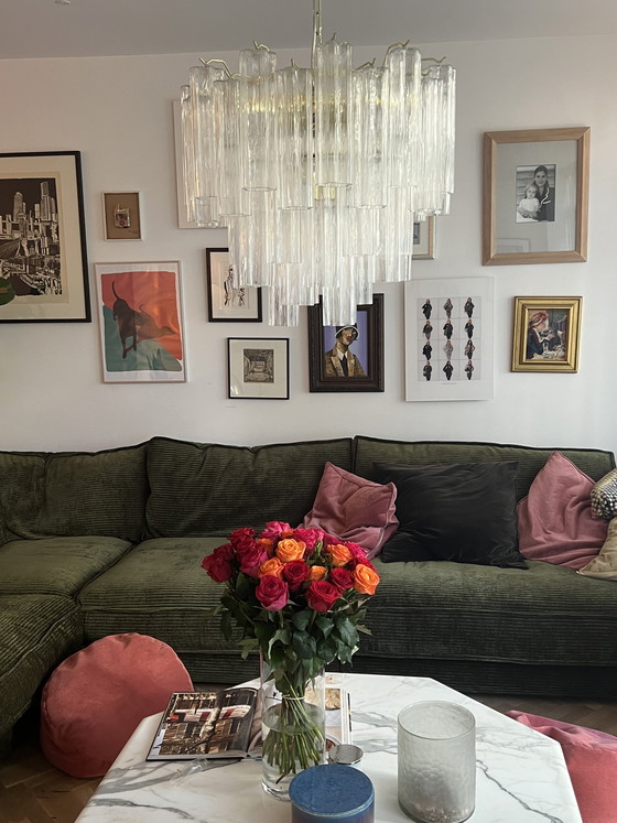 Image 1 of Bolia Noora sofa dark green velvet corduroy