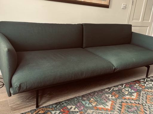 Beautiful Muuto Outline 3-seater. – banken, Metal, Textile