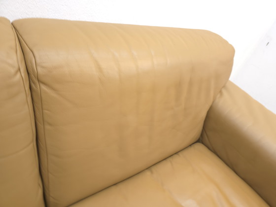 Image 1 of De Sede ds 68 Set Designer Armchair Leather Armchair Designer Sofa Leather Sofa desede Stool