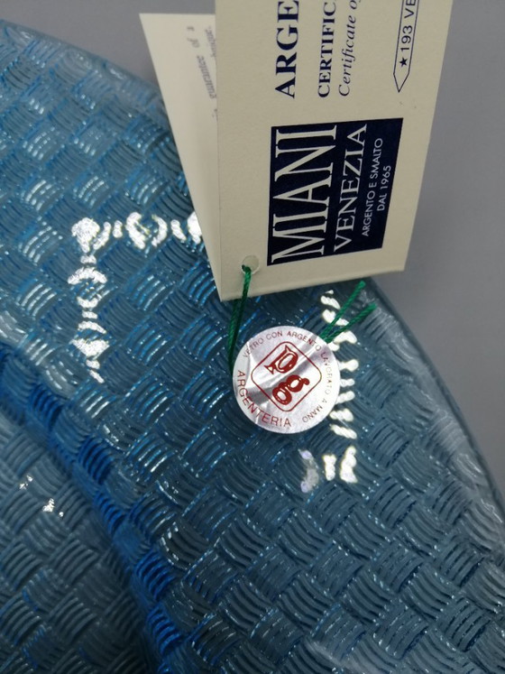 Image 1 of Glass tray with 925 silver friezes