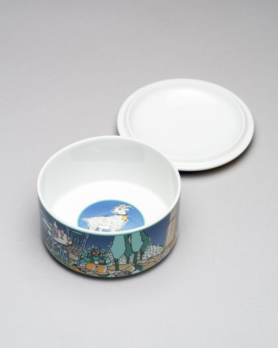 Image 1 of Rosenthal Brigitte Doege Reiseimpressionen Scatola di porcellana Nr.9 Kalimera in Grecia