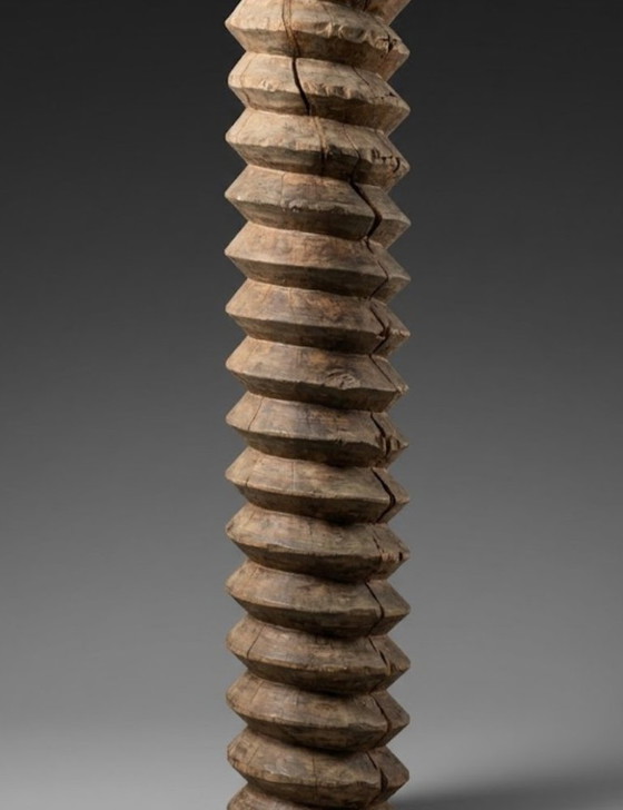 Grande vite da torchio monossile – Colonne, Legno (photo 5 of 5)