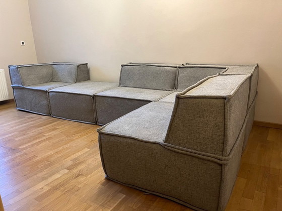 Image 1 of NEU Modulaire bank, vintage design uit het midden van de vorige eeuw, chaise longue