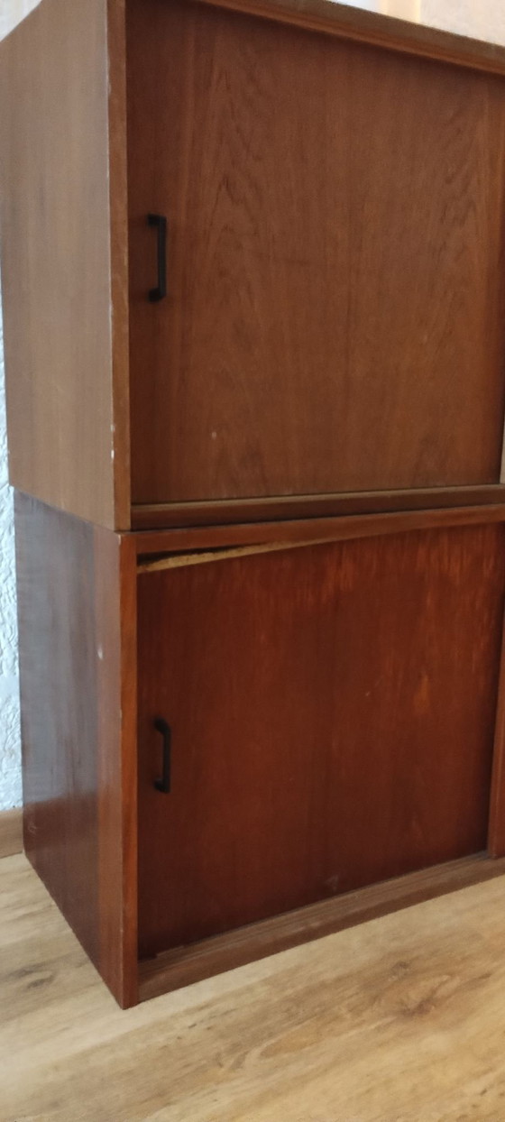 Credenza vintage Simpla lux, Credenze alte, Legno, Marrone (foto 7 di 10)