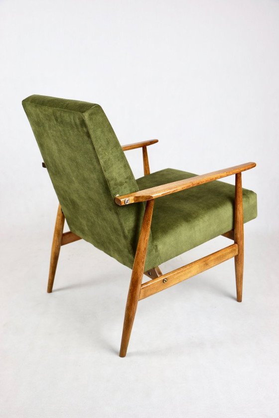 Image 1 of Lis Stuhl in Olivgrün von Henryk Lis, 1970er Jahre