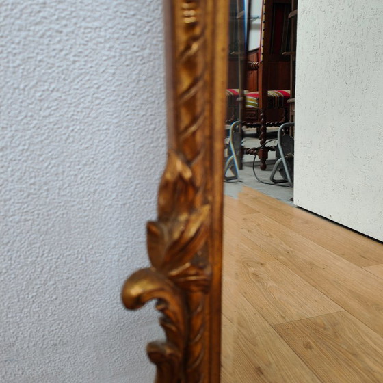 Image 1 of Vintage goudkleurige Barok Rococo spiegel, schouwspiegel Regency