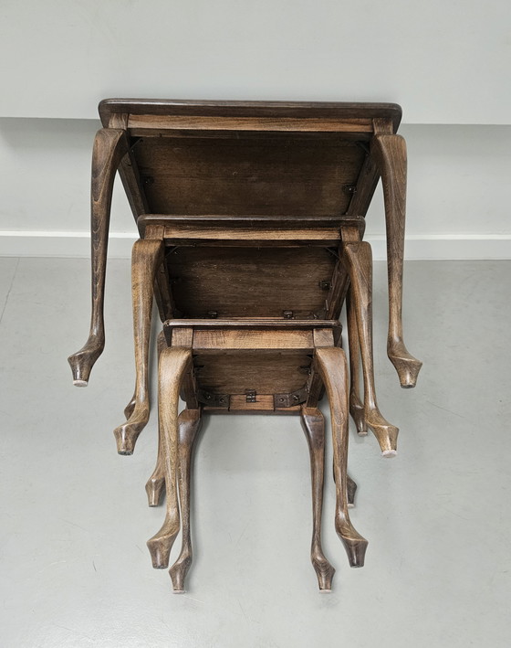 Image 1 of Queen Anne nesting tables