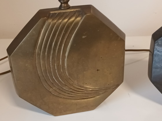 Image 1 of Koppel vintage tafellampen