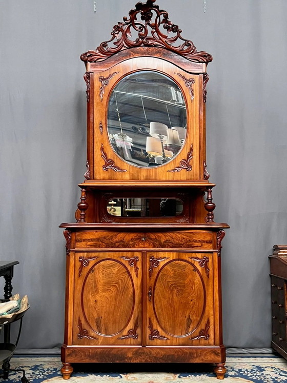 Antiek Biedermeier dressoir – Buffetkasten (photo 6 of 6)