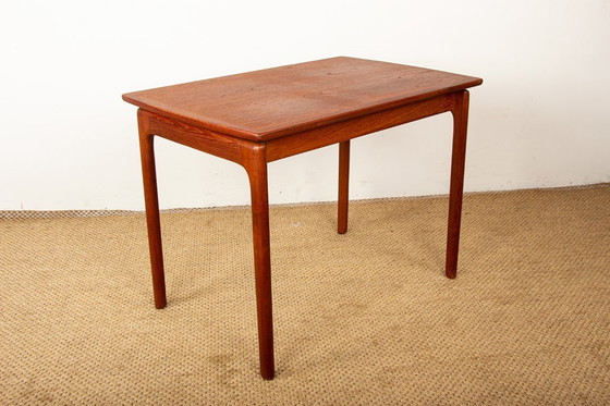 Image 1 of Danish teak coffee table model 019 by Ole Wansher for Poul Jeppesen 1960.