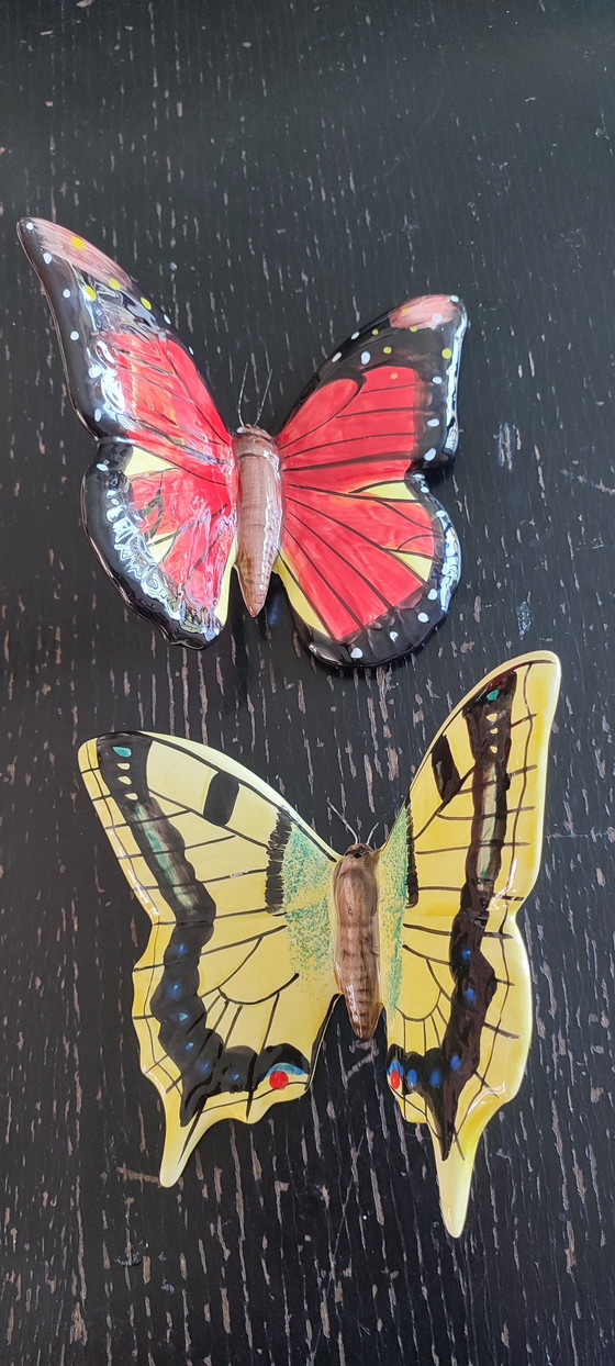 Image 1 of Ceramic butterflies Vallauris