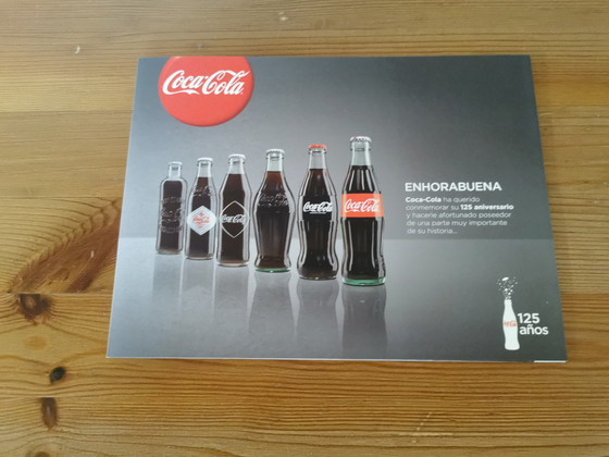 Image 1 of Exclusieve Coca-Cola 125e jubileumset – Limited Edition met displaystandaard