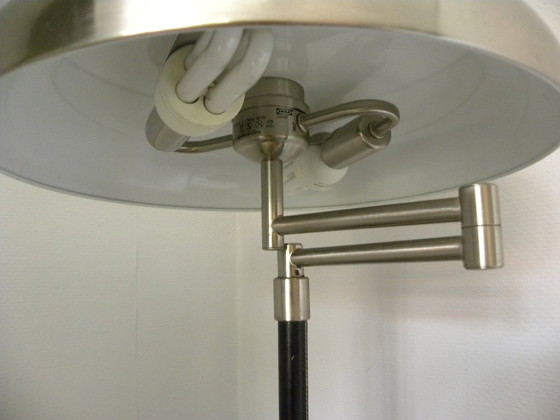 Lampada da tavolo/scrivania IKEA Grimso in acciaio spazzolato e pelle – Lampade da tavolo, rvs (photo 8 of 12)