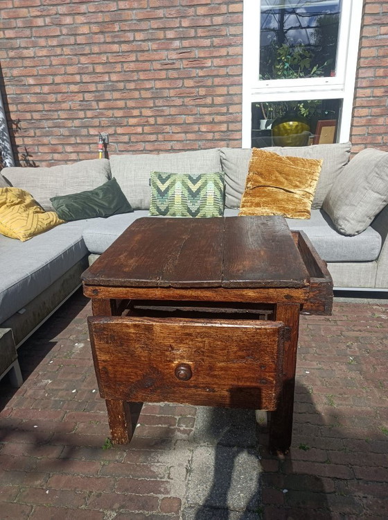 Image 1 of Antique Spanish payment table