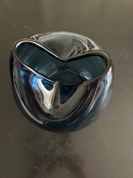 Image 1 of Skandinavische blaue Vase