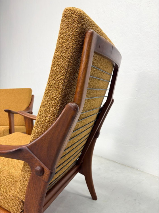 Image 1 of Vintage Mid-Century Lounge Set De Ster Geldermalsen