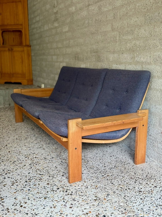 Image 1 of Zithoek Scandinavische stijl, Ekström fauteuils, bank en salontafel 
