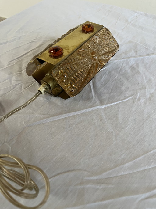 Lampada da parete danese di metà secolo Vitrika, Danimarca