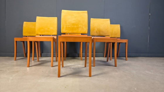 Image 1 of Set aus 6 Finn-Esszimmerstühlen von Ligne Roset, 1990er Jahre