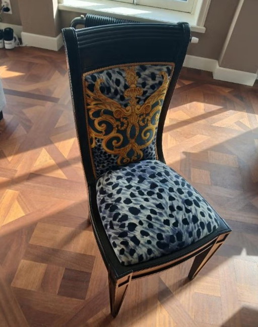 8 Gianni Versace Esszimmerstühle