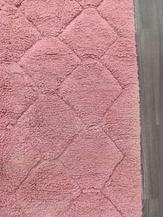 Image 1 of Tapis berbère en laine pure fait main traditionnelle taille 150/250 cm