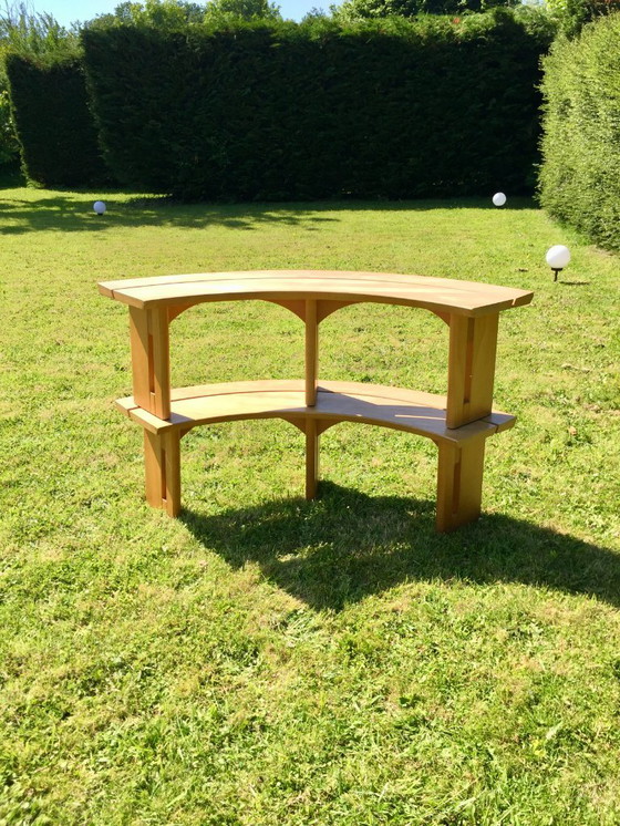 Image 1 of PIERRE CHAPO / PAIRE DE BANCS VINTAGE