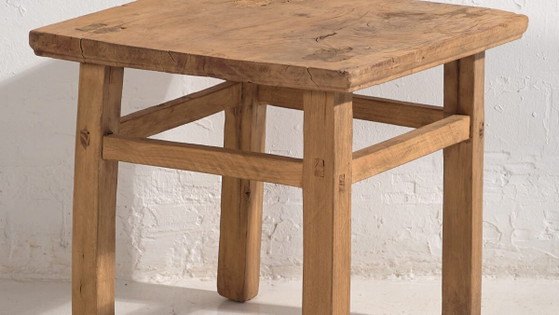 Table basse carrée antique (c.1900) #6 – Tables basses (photo 3 of 16)