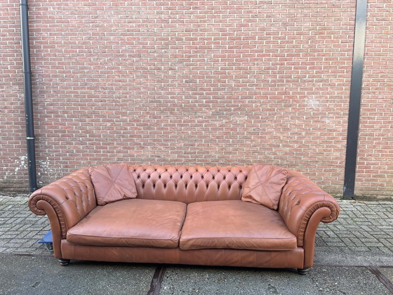 Image 1 of Vintage Chesterfield 3/4 Seater